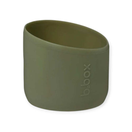Picture of B.BOX INSULATED FLIP TOP BOTTLE 1L BUMPER - OLIVE